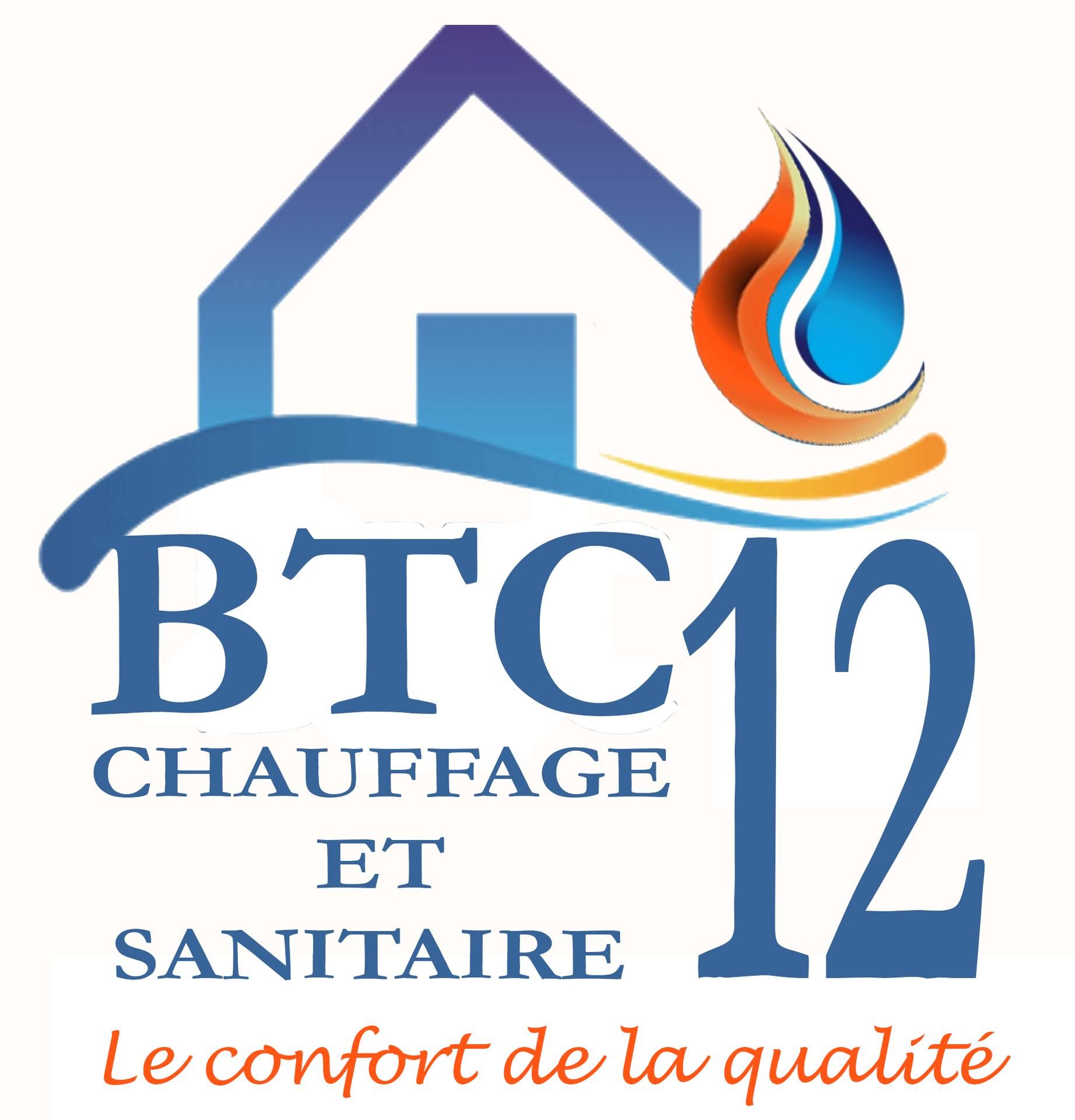 Logo BTC Chauffage 12 & Détection Fuites Aveyron
